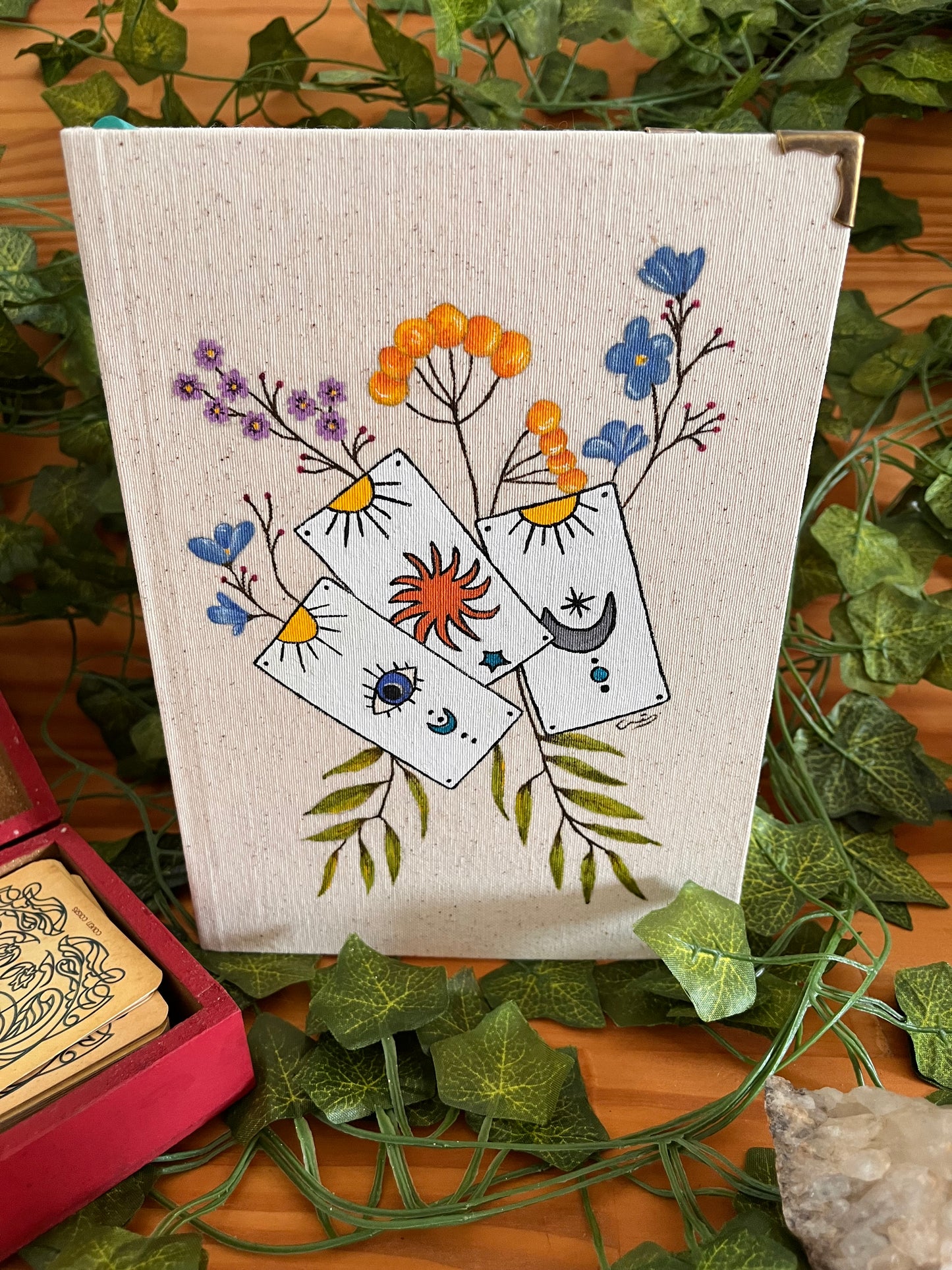 Caderno artesanal Oráculo